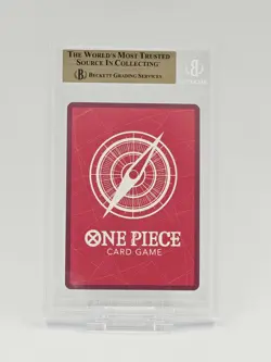 2026 ONE PIECE SERIALIZED WINNER OP12-020 RORONOA ZORO 1433/2700 BGS PRISTINE 10 - Image 2