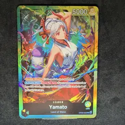 Yamato OP06-022 Leader Foil Alt Art 5000 Power Wings of the Captain One Piece C… - Image 1