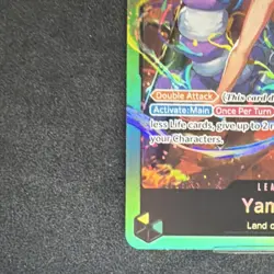 Yamato OP06-022 Leader Foil Alt Art 5000 Power Wings of the Captain One Piece C… - Image 3