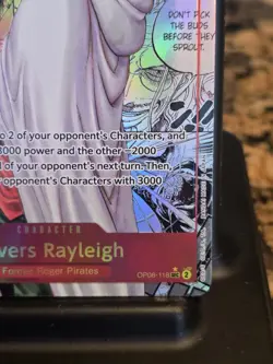 🔥Silvers Rayleigh (Parallel) (Manga) OP08-118 Two Legends Foil🔥 - Image 5