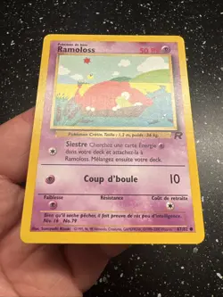 Carte Pokemon Wizard Team Rocket Ramoloss 67/82 Francais Vf Fr - Image 4