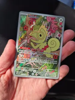 Pokemon TCG Kecleon Illustration Rare Card 213/191 Surging Sparks Near Mint - Image 3