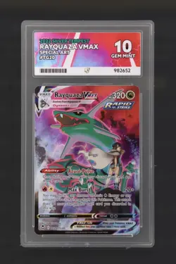 Pokemon TCG | Silver Tempest - Rayquaza VMAX SA TG20/TG30 - ACE 10 - Image 1