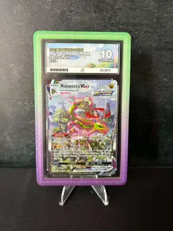 Rayquaza VMAX 218/203 Pokemon TCG Evolving Skies Alternative Art ACE 10 GEM MINT - Image 1