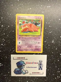 Carte Pokemon Wizards Neo Genesis Ramoloss 73/111 Francais Vf Fr - Image 1