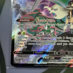 Pokemon TCG Rayquaza VMAX Silver Tempest TG20/TG30 Trainer Gallery SWSH #1 - Image 4