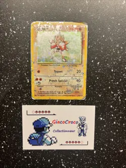 Carte Pokemon Wizard Set De Base Sdb Tygnon Holo 7/102 Francais Vf Fr - Image 1