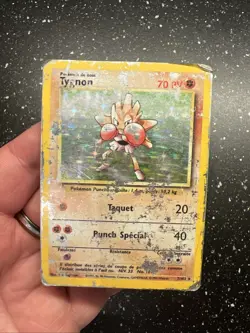 Carte Pokemon Wizard Set De Base Sdb Tygnon Holo 7/102 Francais Vf Fr - Image 2