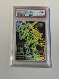 Pokemon TCG Rayquaza VMAX TG29 Silver Tempest - PSA 10 GEM MINT 💎 - Image 1