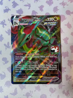 Rayquaza VMAX - 111/203 - Play! Prize Pack Series Stamped - Pokemon TCG Card NM - Image 2