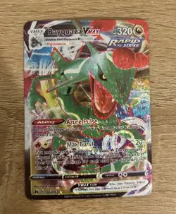 Pokemon TCG Rayquaza VMAX Crown Zenith Card 101/159 - Image 1