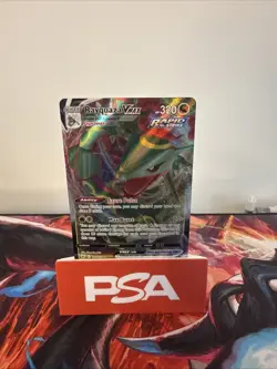 Pokemon TCG Rayquaza VMAX Holo Ultra Rare Card Crown Zenith 102/159 NM - Image 1