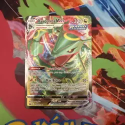 Pokemon TCG Rayquaza VMAX Holo Ultra Rare Card Crown Zenith 102/159 NM - Image 3