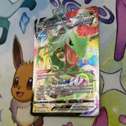 Pokemon TCG Rayquaza Vmax Crown Zenith 101/159 Holo Ultra Rare - Image 2