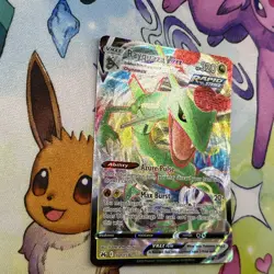 Pokemon TCG Rayquaza Vmax Crown Zenith 101/159 Holo Ultra Rare - Image 3