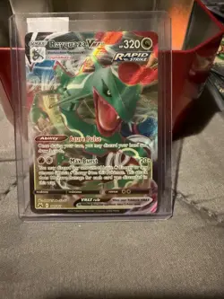 Pokemon TCG Rayquaza VMAX Crown Zenith Card 101/159 Rayquaza - Image 1