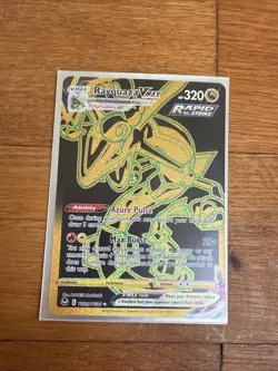 Pokemon TCG VMAX Rayquaza Holographic - very good condition - Image 1