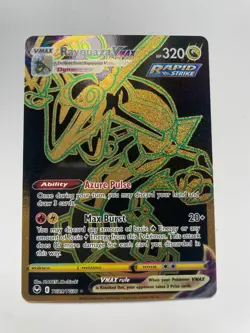 Pokemon TCG Rayquaza & Pikachu VMAX (TG29/TG30) Holo Secret Rare/ Ultra Rare - Image 4