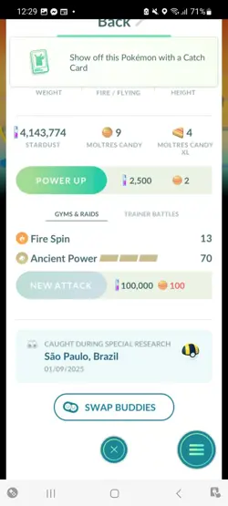 Pokemon Go Legendary Shiny Moltres ( Background) - Image 2