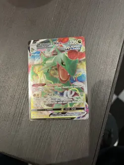Pokemon TCG Rayquaza VMAX Crown Zenith Card 101/159 - Image 1