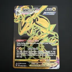 Pokemon TCG Rayquaza VMAX TG29/TG30 Swsh12: Silver Tempest Trainer Gallery NM - Image 1