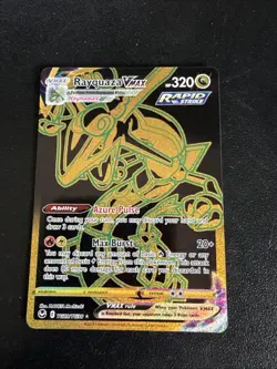 Pokemon TCG Rayquaza VMAX TG29/TG30 Swsh12: Silver Tempest Trainer Gallery NM - Image 1
