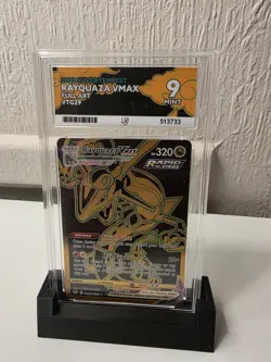 Pokemon TCG Rayquaza VMAX Silver Tempest TG29/TG30 Ace Graded 9 - Image 1