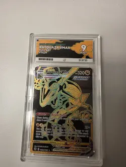 Pokemon TCG Rayquaza VMAX Silver Tempest TG29/TG30 Ace Graded 9 - Image 3