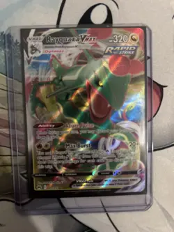 Pokemon TCG Rayquaza VMAX Crown Zenith 101/159 Holo Ultra Rare - Image 1