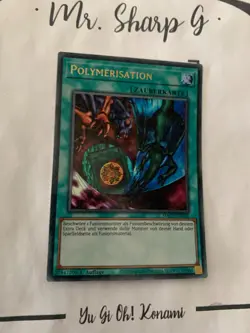 POLYMERISATION - 1. AUFLAGE HAC1-DE022 DEUTSCH Yu Gi Oh! CARD ULTRA FOIL RARE - Image 3