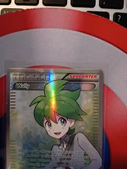 Pokemon TCG Wally Roaring Skies Holo Full Art Rare Card 107/108 - Image 3