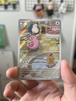 Chansey 187/167 Twilight Masquerade Illustration Rare Pokemon Card - Image 1
