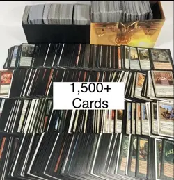 Magic The Gathering Bulk Card Lot 1500+ Cards!! Instant Collection - Image 1