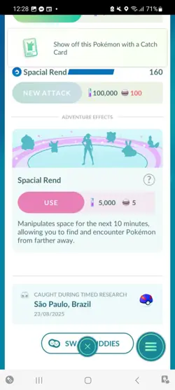 Pokemon Go Legendary Shiny Palkia ( Spacial Rend ) - Image 2
