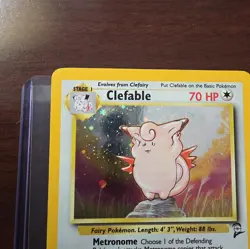 Clefable - 5/130 - Pokemon Base Set 2 Holo Rare Card WOTC LP - Image 1