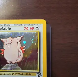 Clefable - 5/130 - Pokemon Base Set 2 Holo Rare Card WOTC LP - Image 2