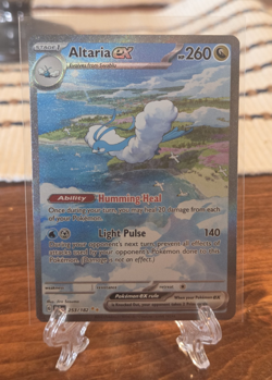 Altaria ex 253/182 SV04: Paradox Rift SIR Full Art Holo Jiro Sasumo Pokemon Card - Image 1