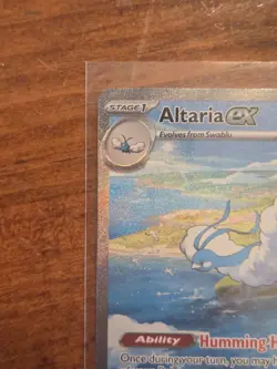 Altaria ex 253/182 SV04: Paradox Rift SIR Full Art Holo Jiro Sasumo Pokemon Card - Image 2