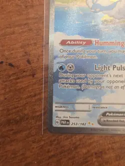 Altaria ex 253/182 SV04: Paradox Rift SIR Full Art Holo Jiro Sasumo Pokemon Card - Image 5