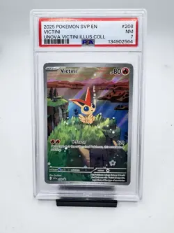 Victini 208 Sv: Scarlet & Violet Promo Cards Holo [PSA 7] - Image 1