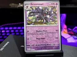 GRIMMSNARL UNCOMMON REVERSE HOLO 073/159 JOURNEY TOGETHER POKEMON NM - Image 1