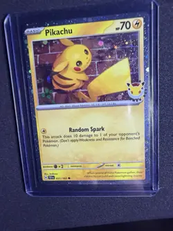 Pikachu (Pokemon Day 2026) 051/162 30th Anniversary Cosmos Holo - Image 1