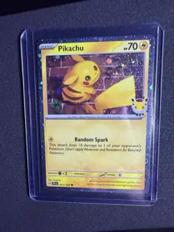 Pikachu (Pokemon Day 2026) 051/162 30th Anniversary Cosmos Holo - Image 4