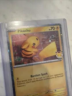 Pikachu (Pokemon Day 2026) 051/162 Cosmo Holo 2 swirls - Image 3