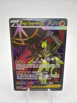 Pokemon TCG Mega Zygarde ex Card 104/088 Ultra Rare Perfect Order! Full Art! - Image 1