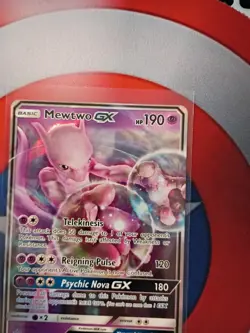 Mewtwo GX SM Promos #SM196 Pokemon Nice! - Image 3