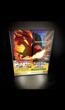 2003 Pokemon Dragon Ex TCG Framed Ad - See Description - Image 3