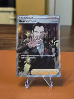 Boss's Orders (Full Art) - 189/192 - Pokemon Swsh02: Rebel Clash NM - Image 1