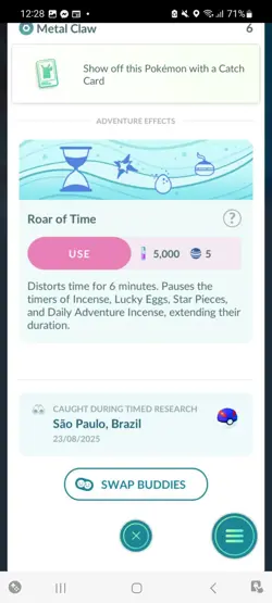 Pokemon Go Legendary Shiny Dialga ( Roar Of Time ) - Image 2