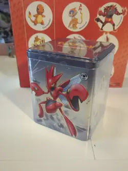 Pokemon TCG: Stacking Tin Q1 2024 - Metal Type Sealed OFFICIAL Pokemon Tins & Bo - Image 3
